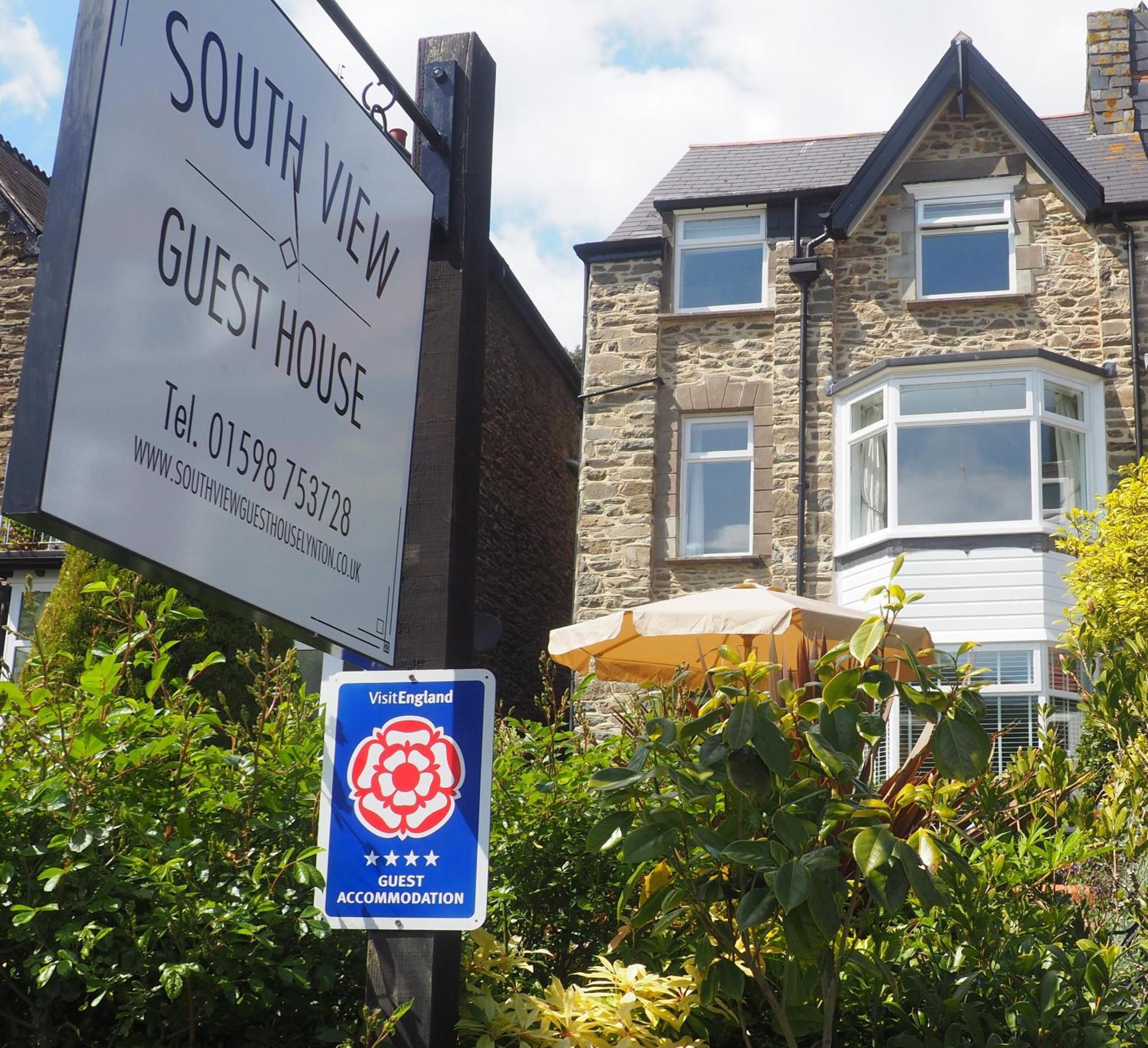 South View Guest House Lynton Buitenkant foto